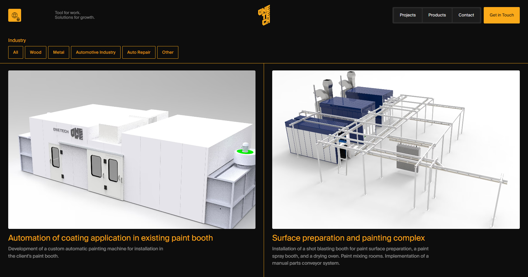 OneTech - Website of the Day