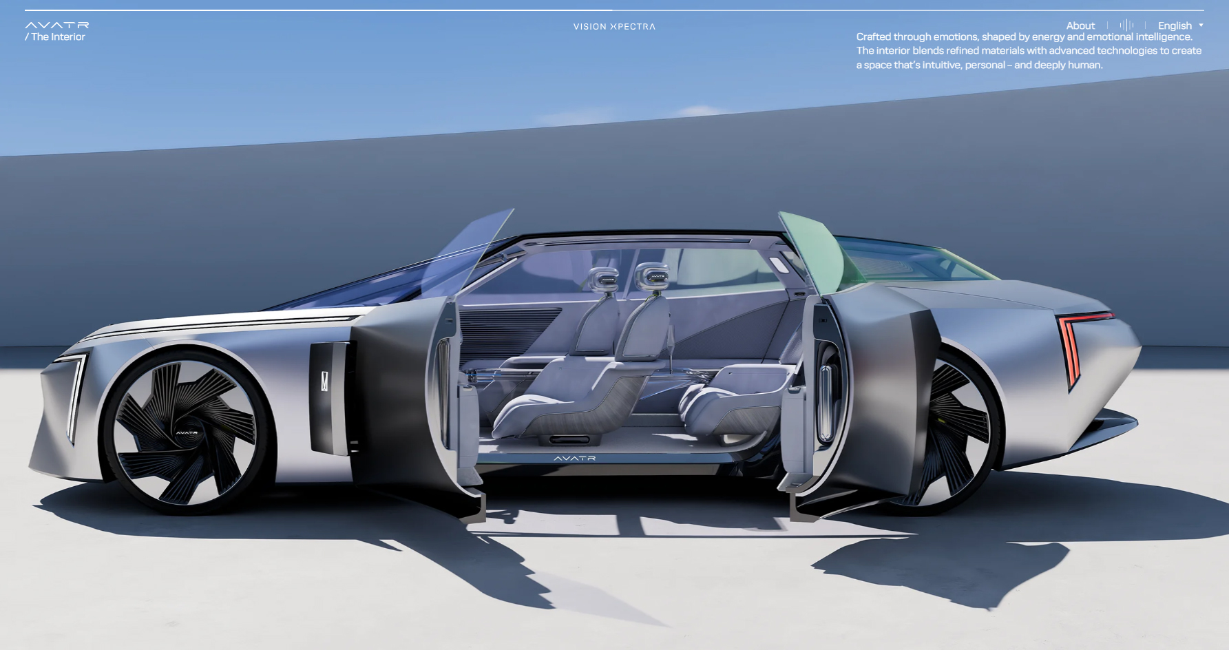 AVATR VISION XPECTRA - Website of the Day