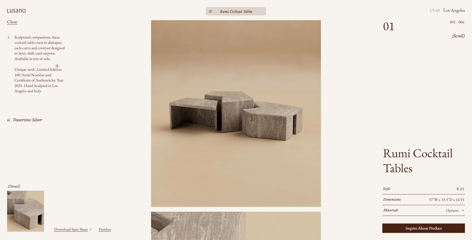 Lusano - Website of the Day