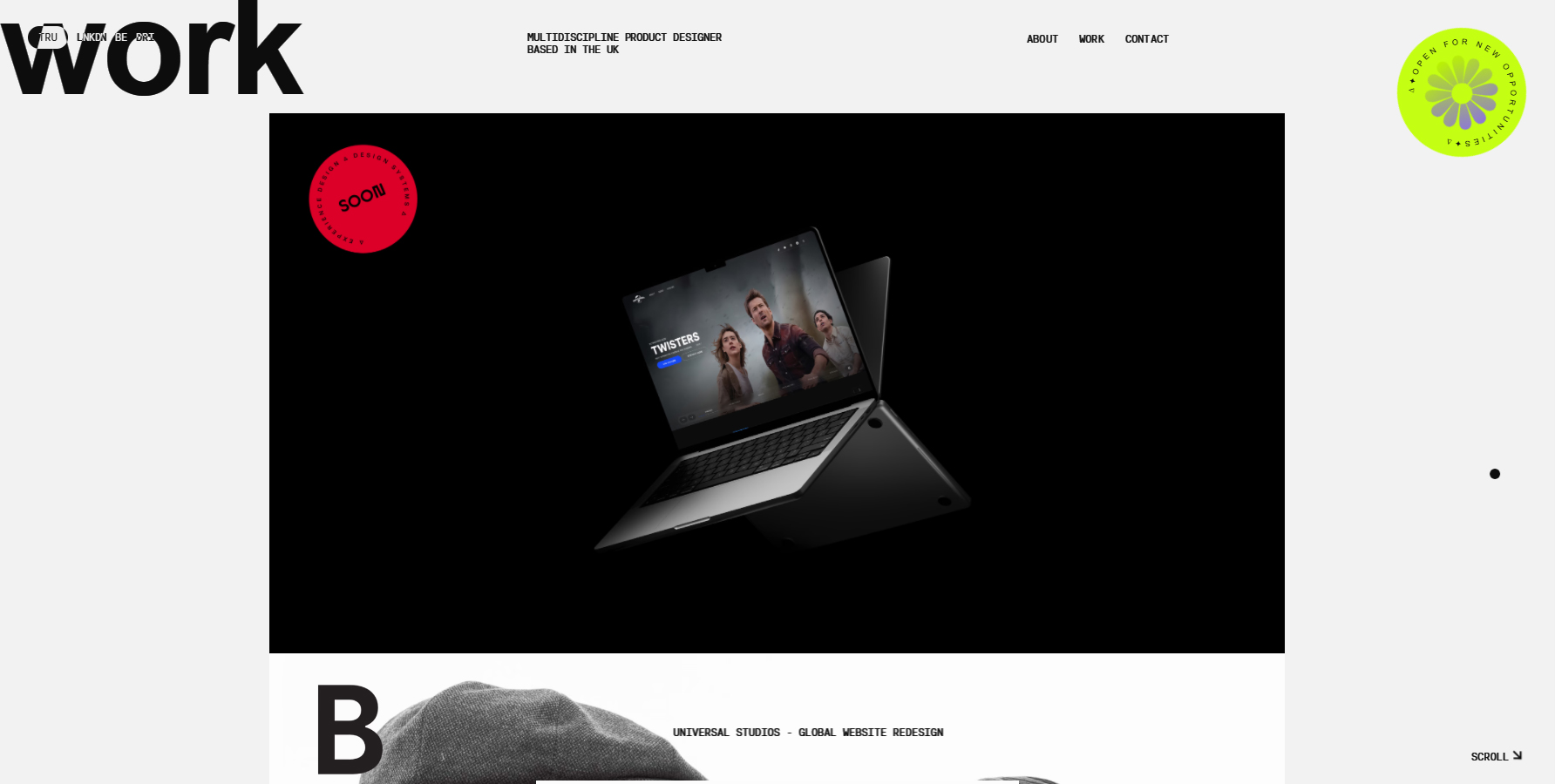 Turugshan Turna portfolio - Website of the Day