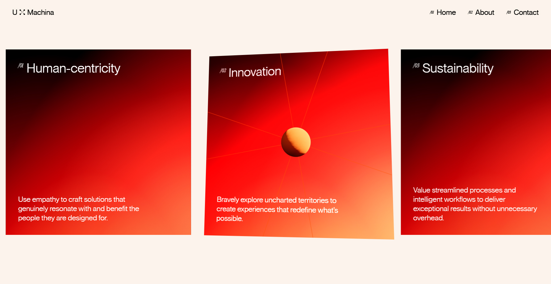 U x Machina - Website of the Day