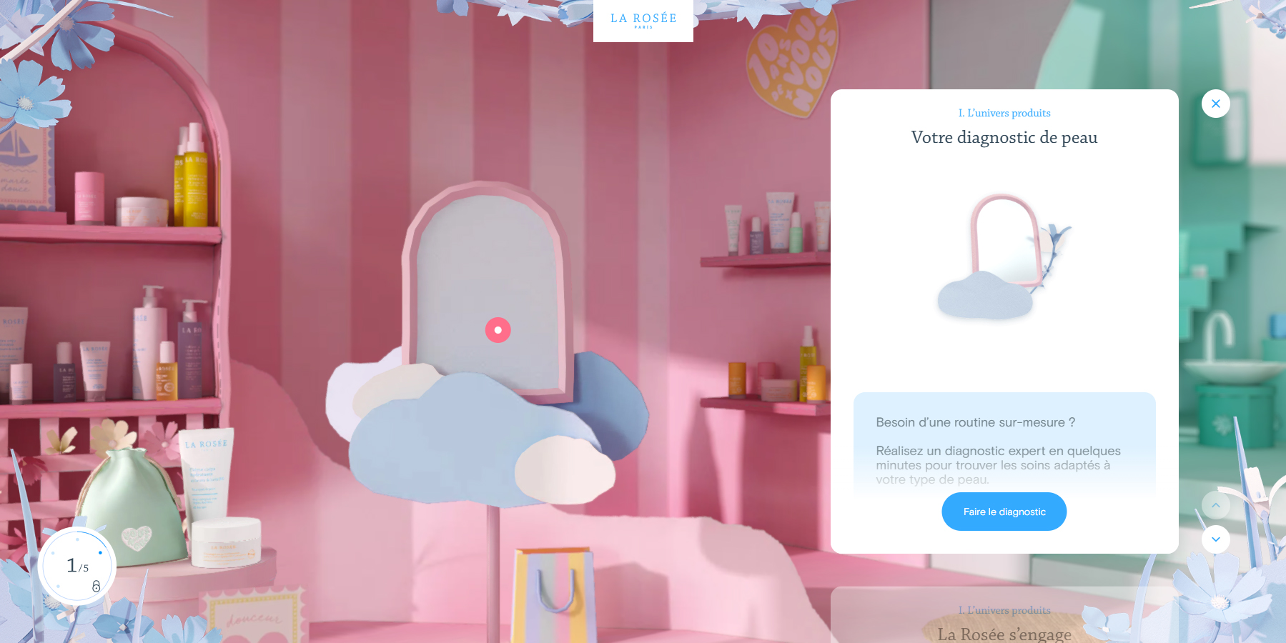 Pop-up 10 ans la Rosée - Website of the Day