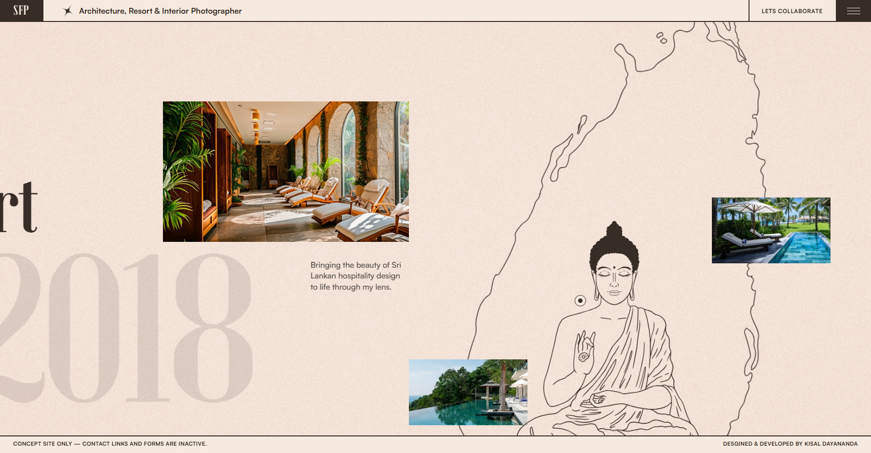 Sashen Fernandez Portfolio - Website of the Day