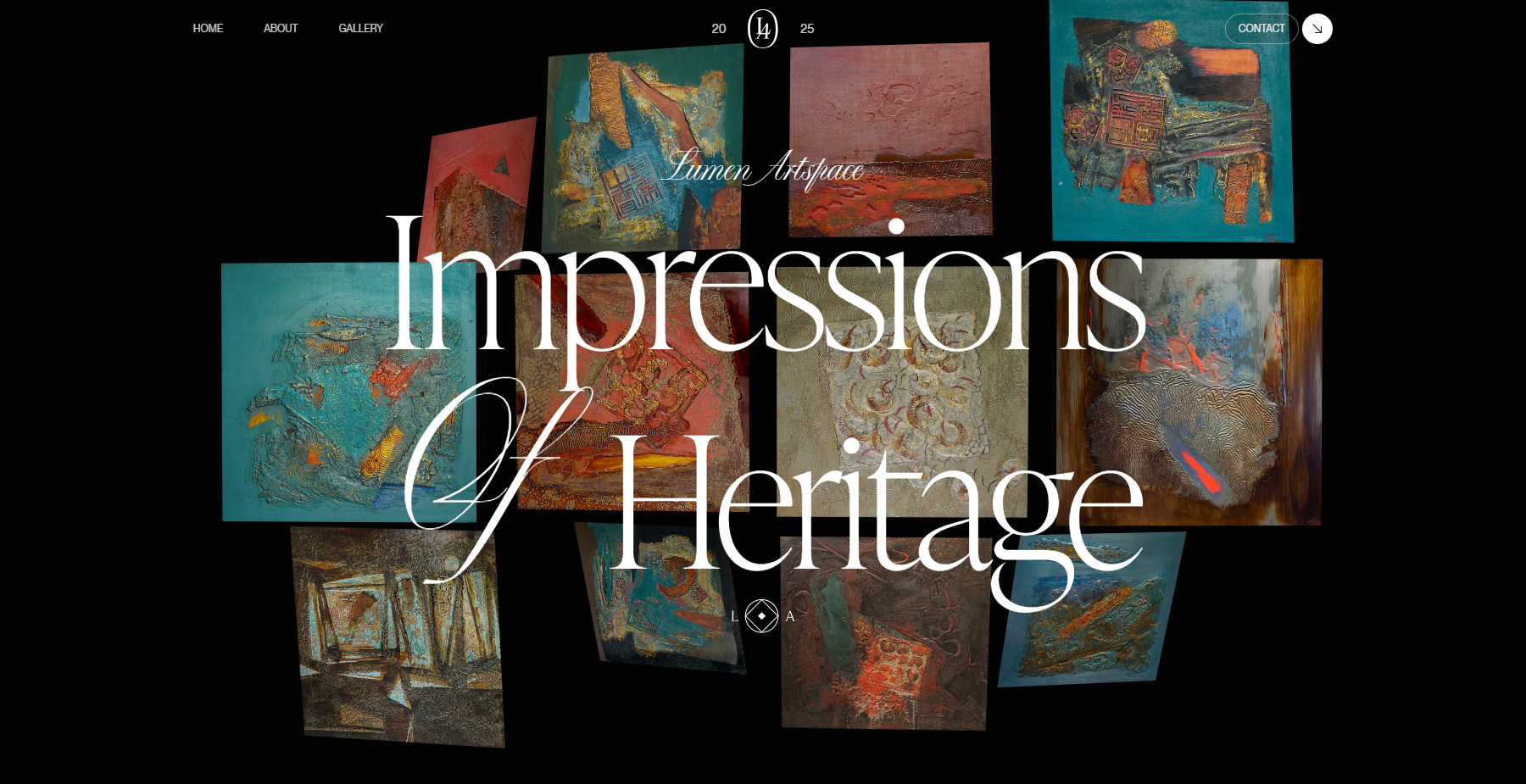 Lumen Artspace - Website of the Day