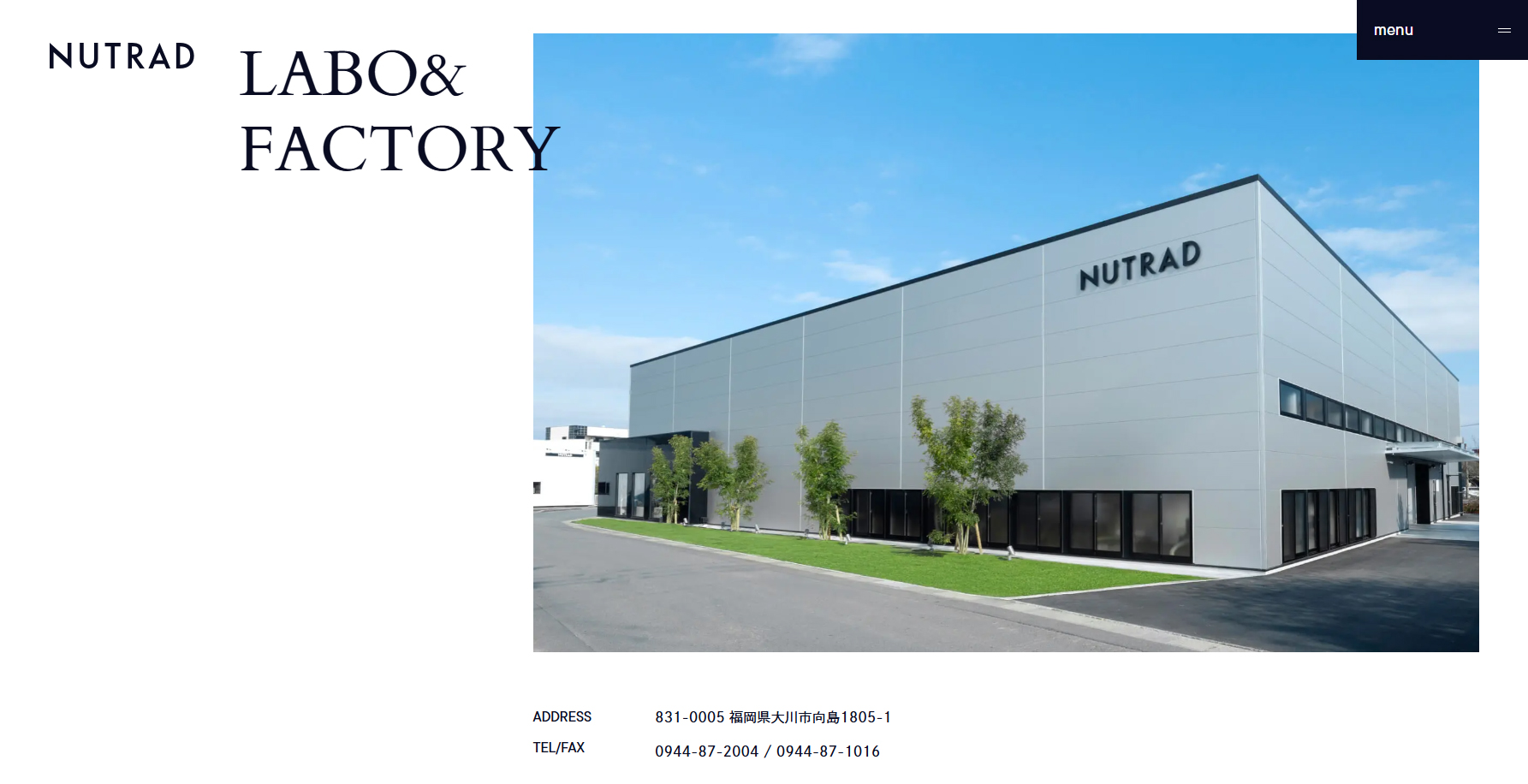 NUTRAD - Website of the Day