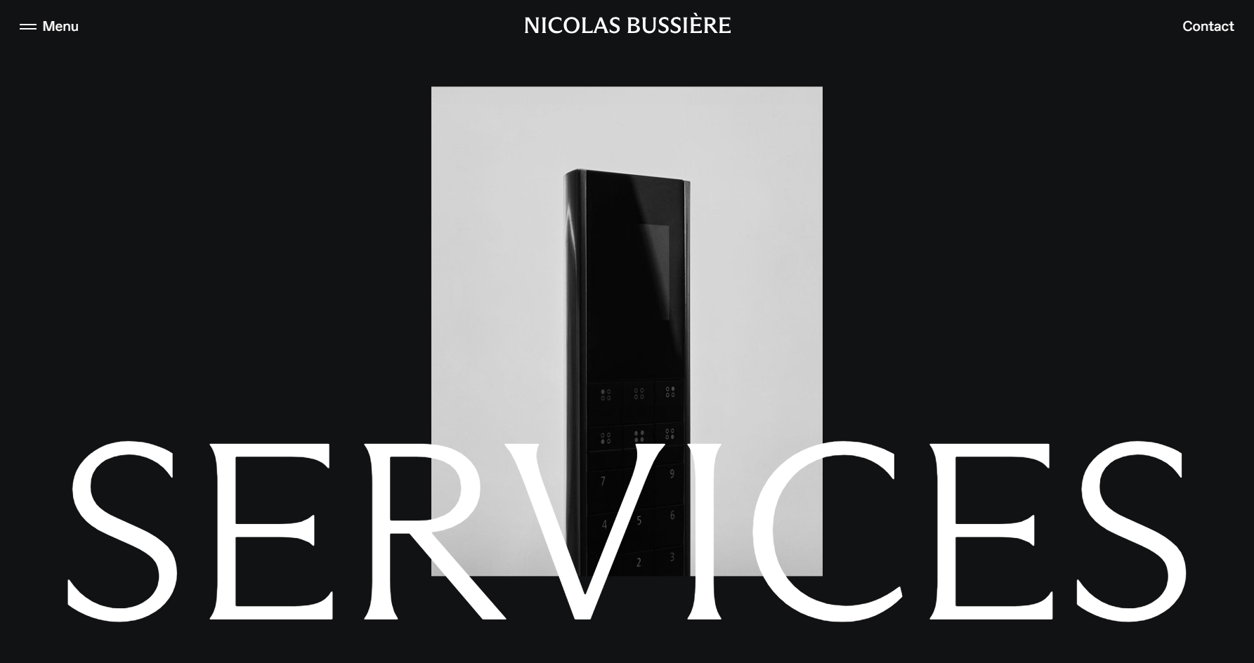 Nicolas Bussière - Website of the Day