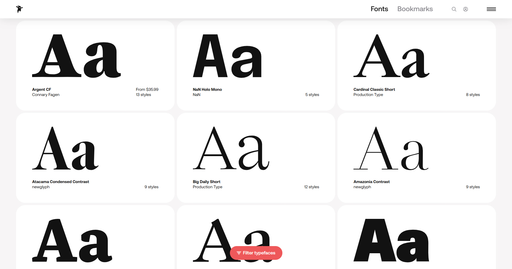 Fonts Ninja - Website of the Day