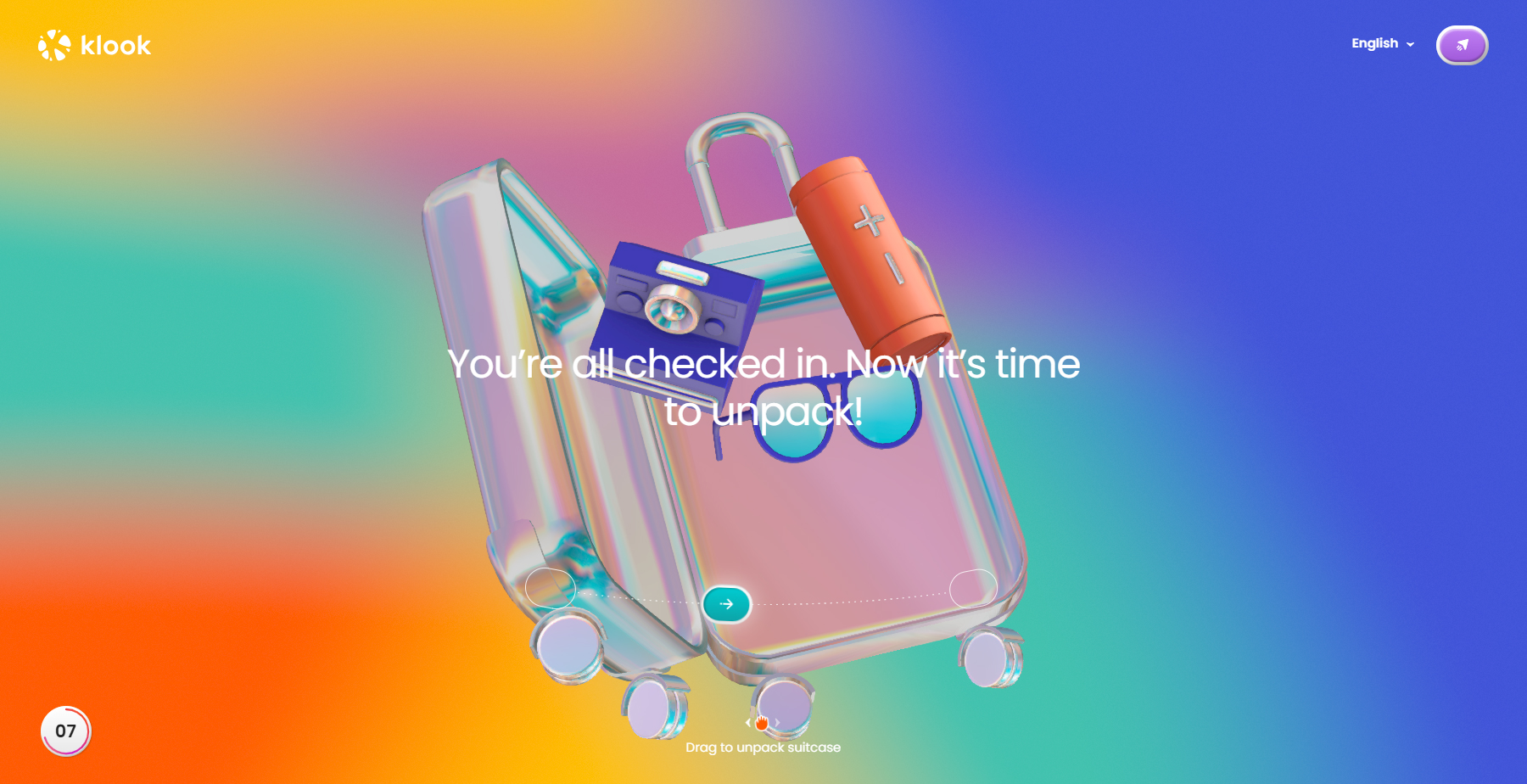 Experience The Best You by Klook - Website of the Day