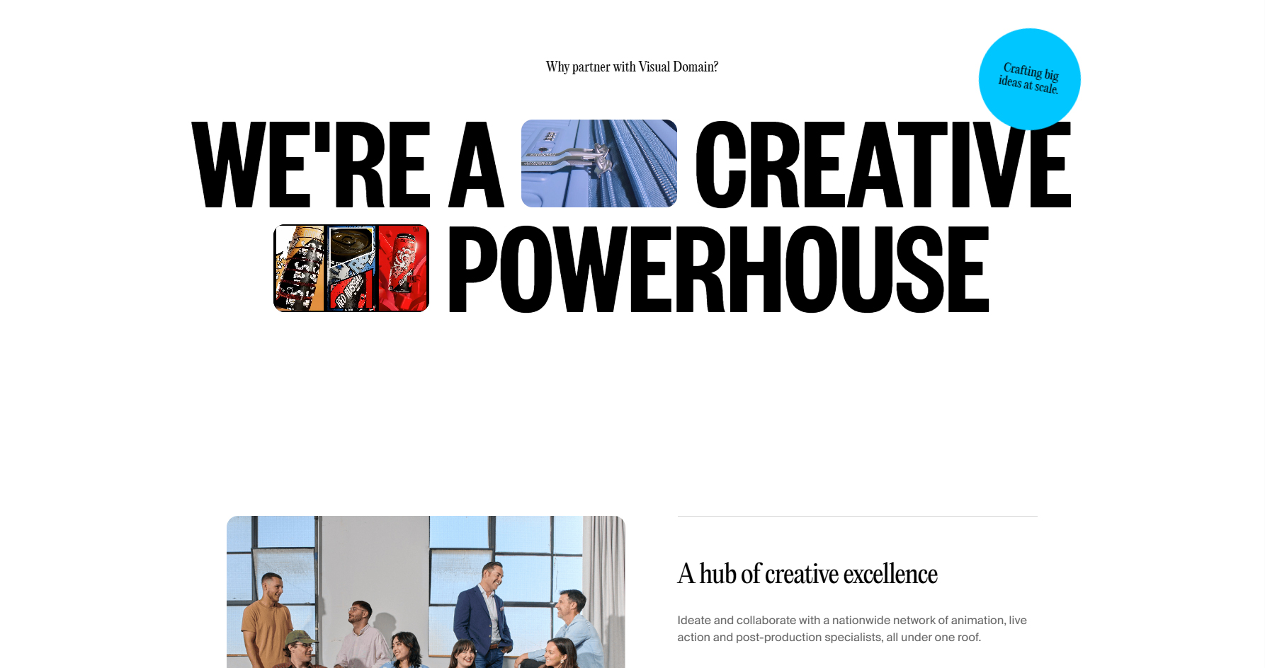 Visual Domain - Website of the Day