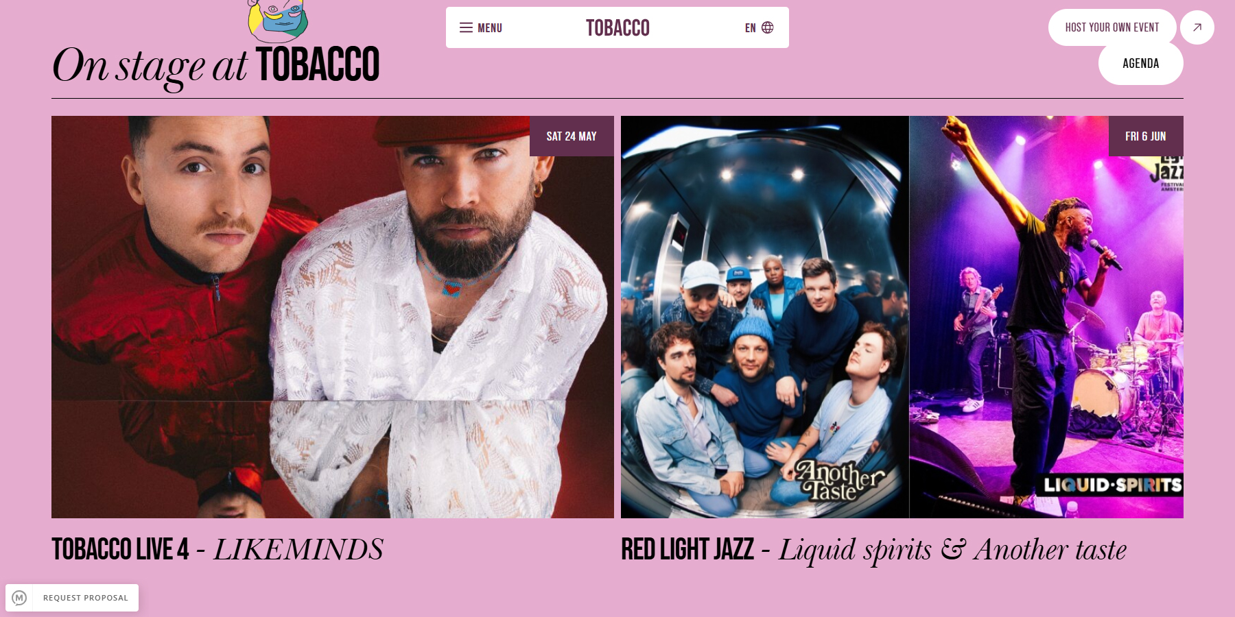 Tobacco - Website of the Day