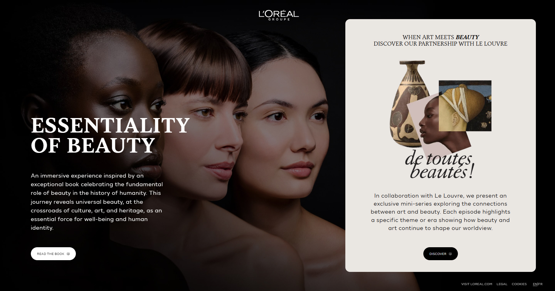 Essentiality of Beauty - Website of the Day