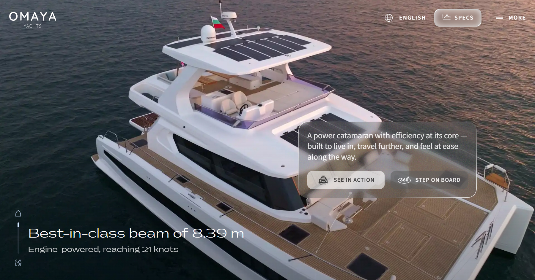 OMAYA YACHTS - Website of the Day