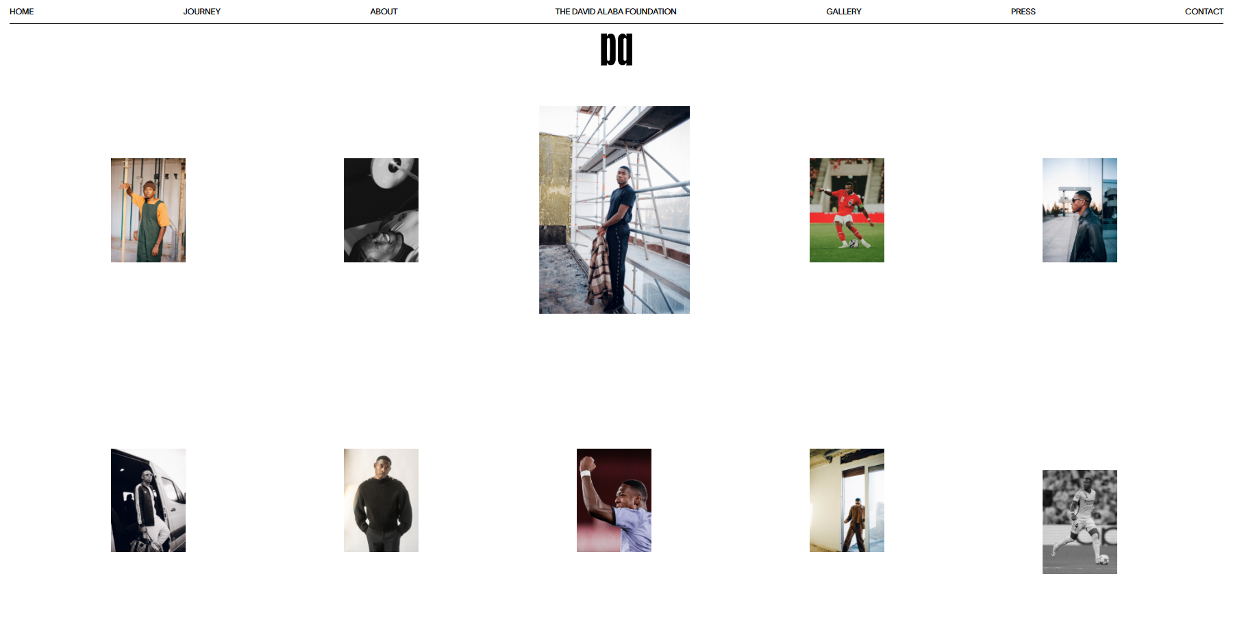 David Alaba - Website of the Day