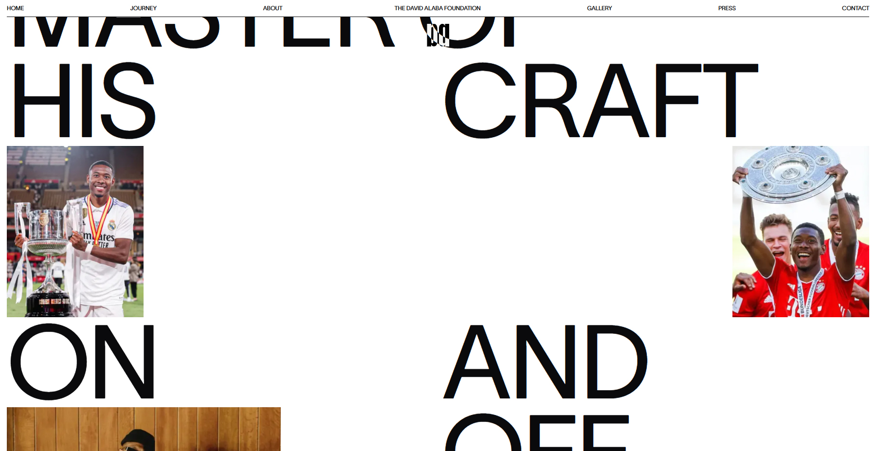 David Alaba - Website of the Day