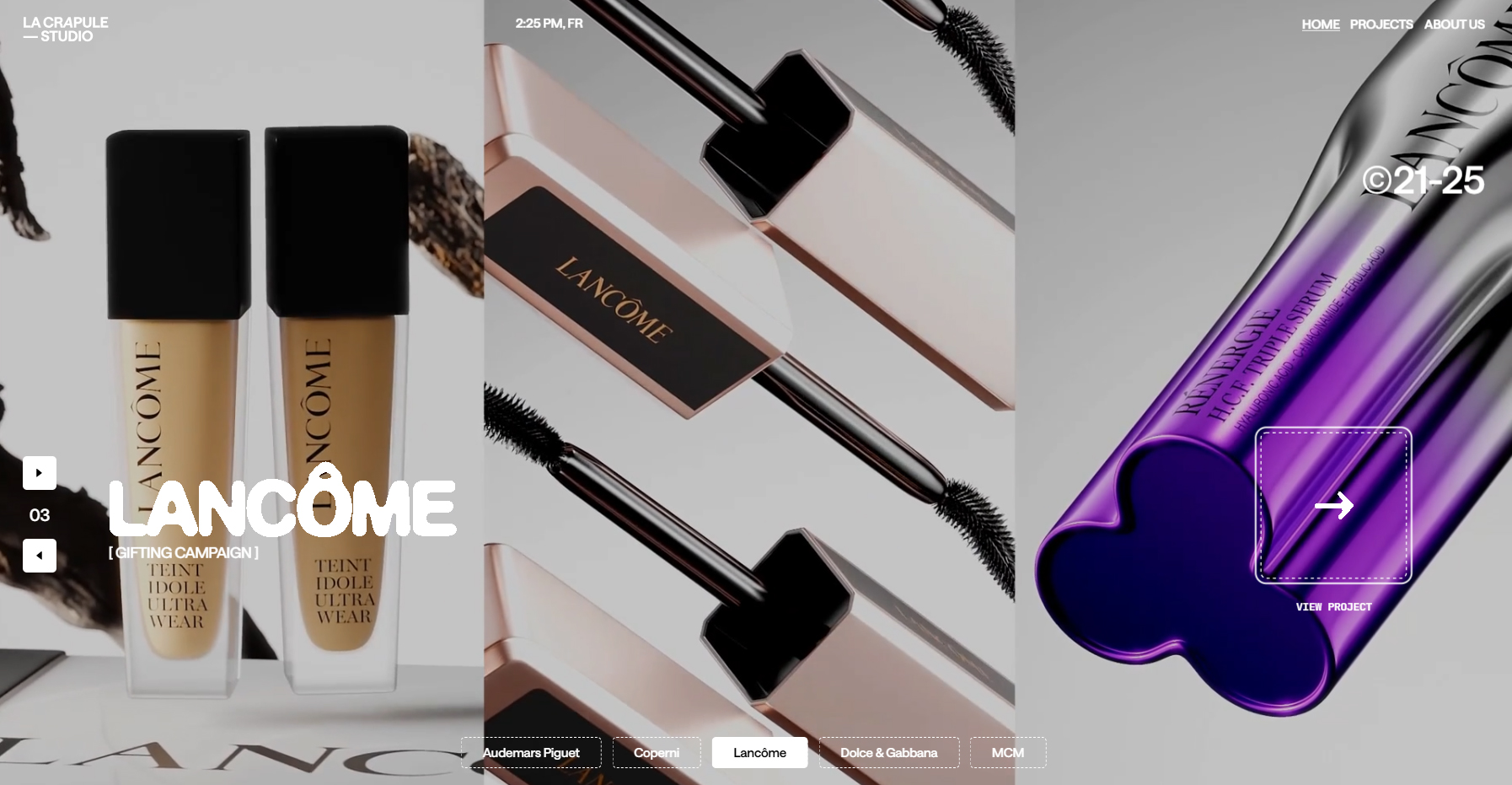 LaCrapule Studio - Website of the Day