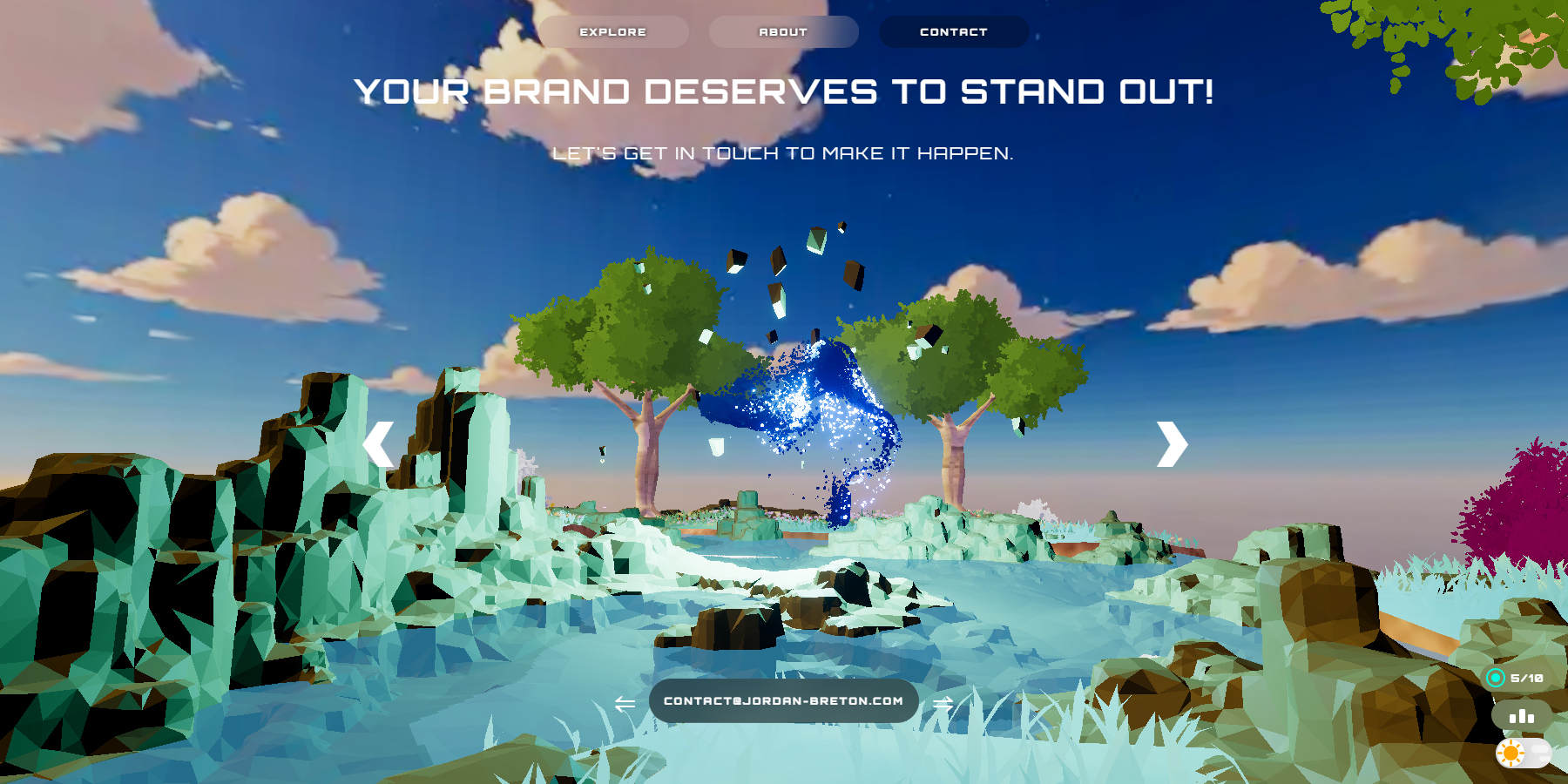 My Contemplative Portfolio - Website of the Day