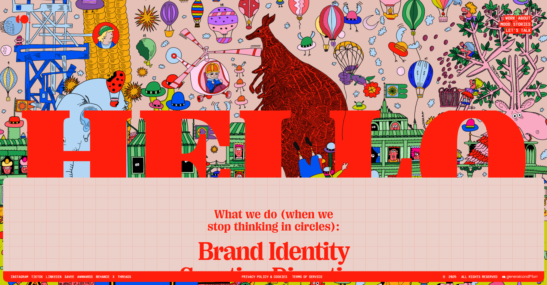 General Condition Studio - Website of the Day