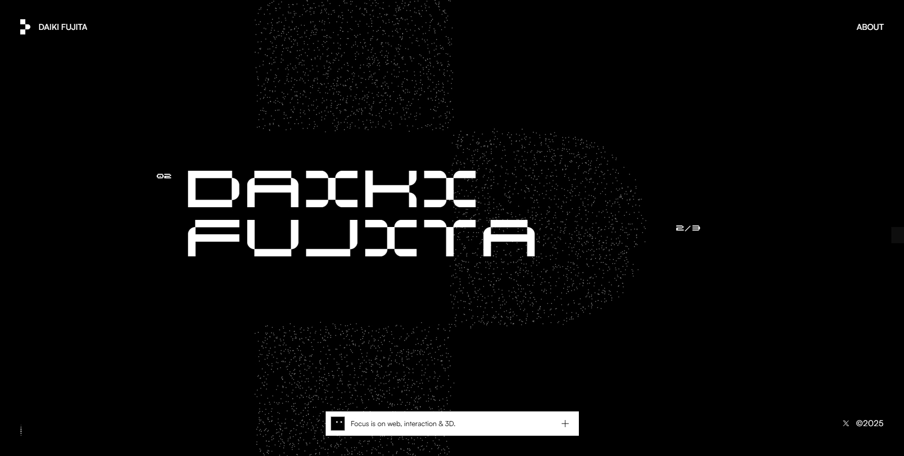 Daiki Fujita - Portfolio - Website of the Day
