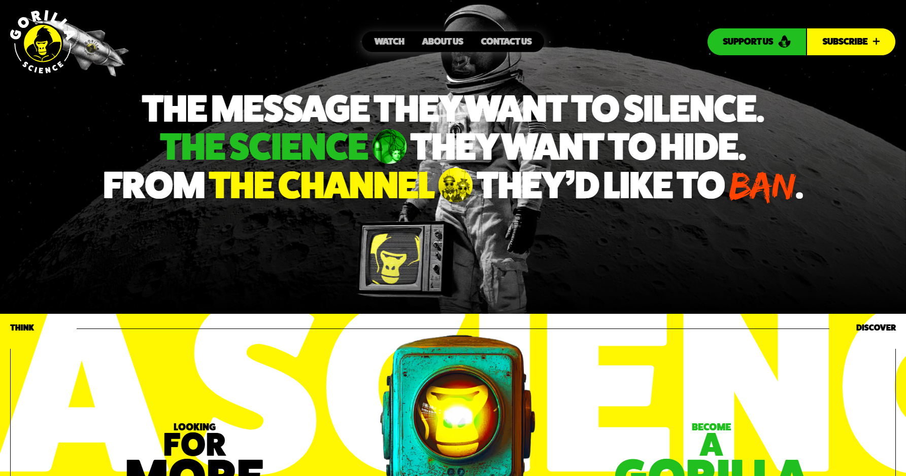 Gorilla Science - Website of the Day