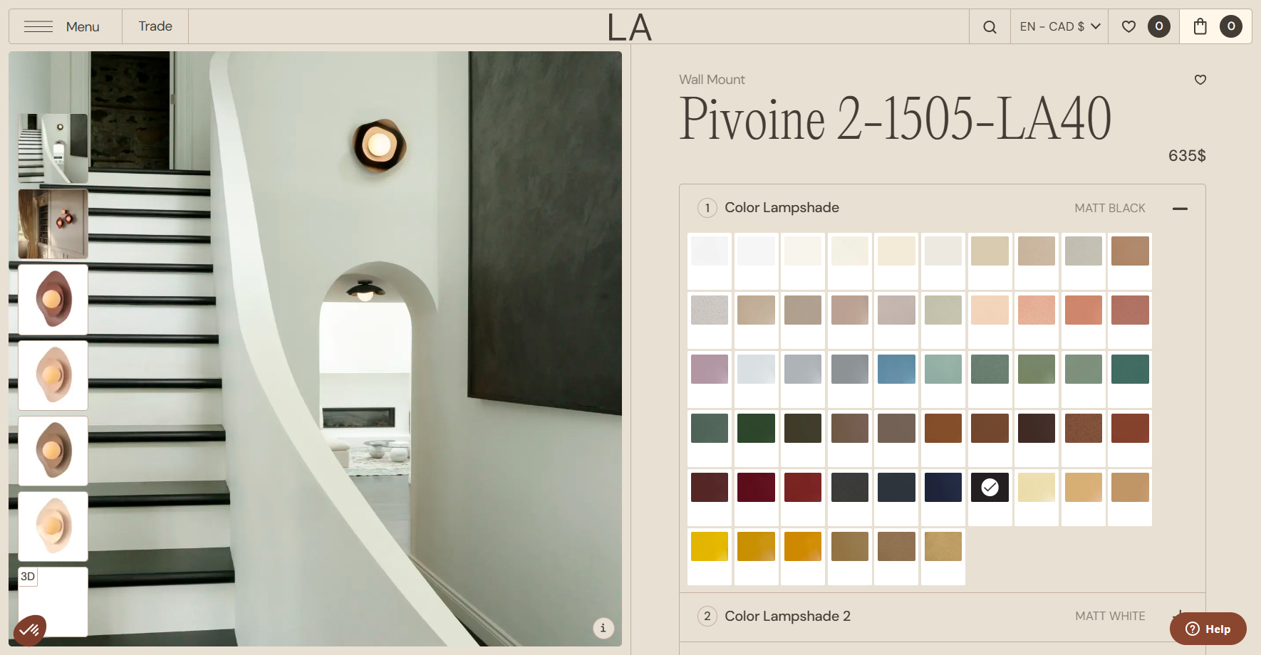 Luminaire Authentik - Website of the Day