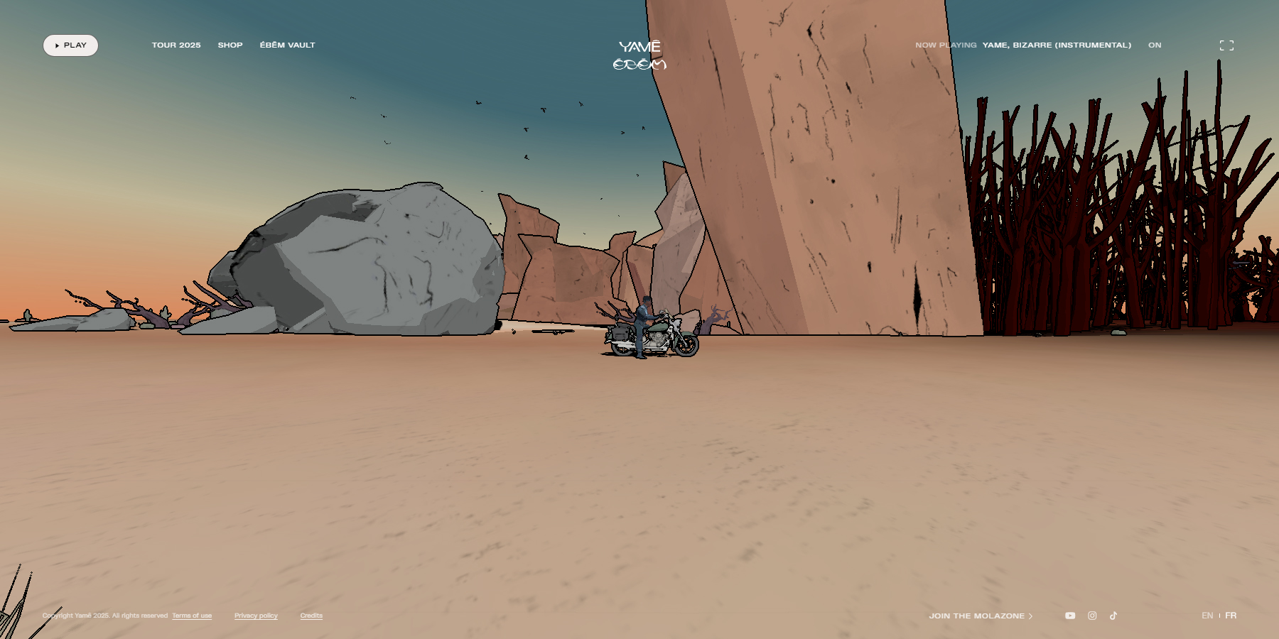 Yamê - The Molazone - Website of the Day