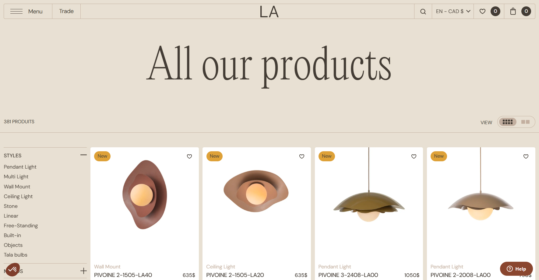 Luminaire Authentik - Website of the Day