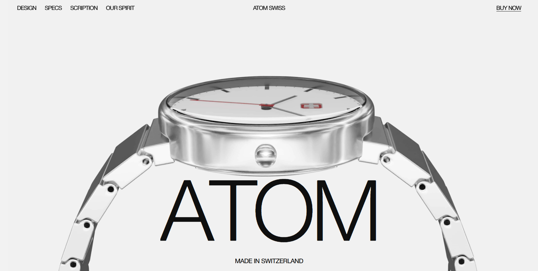 Atom Watch - Website of the Day