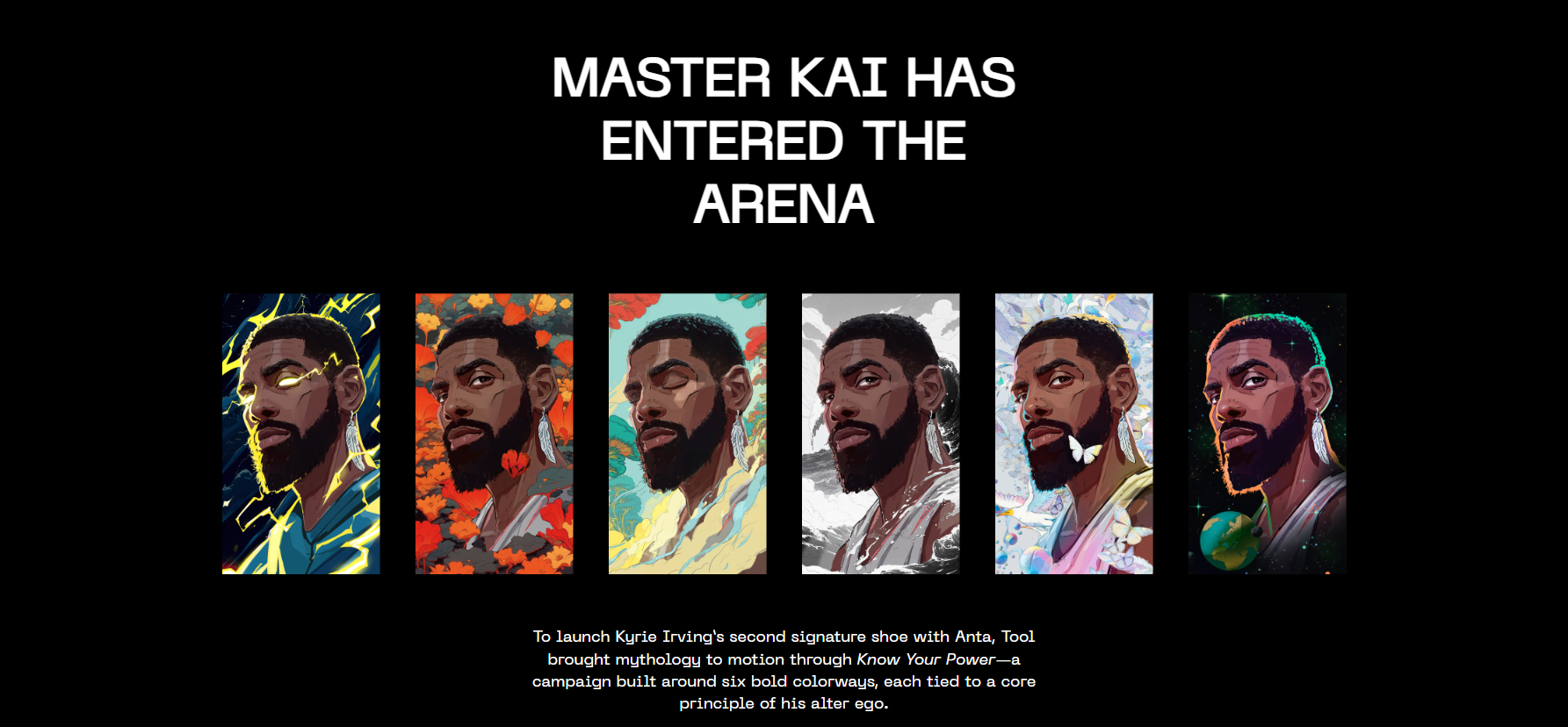KAI x ANTA - Website of the Day
