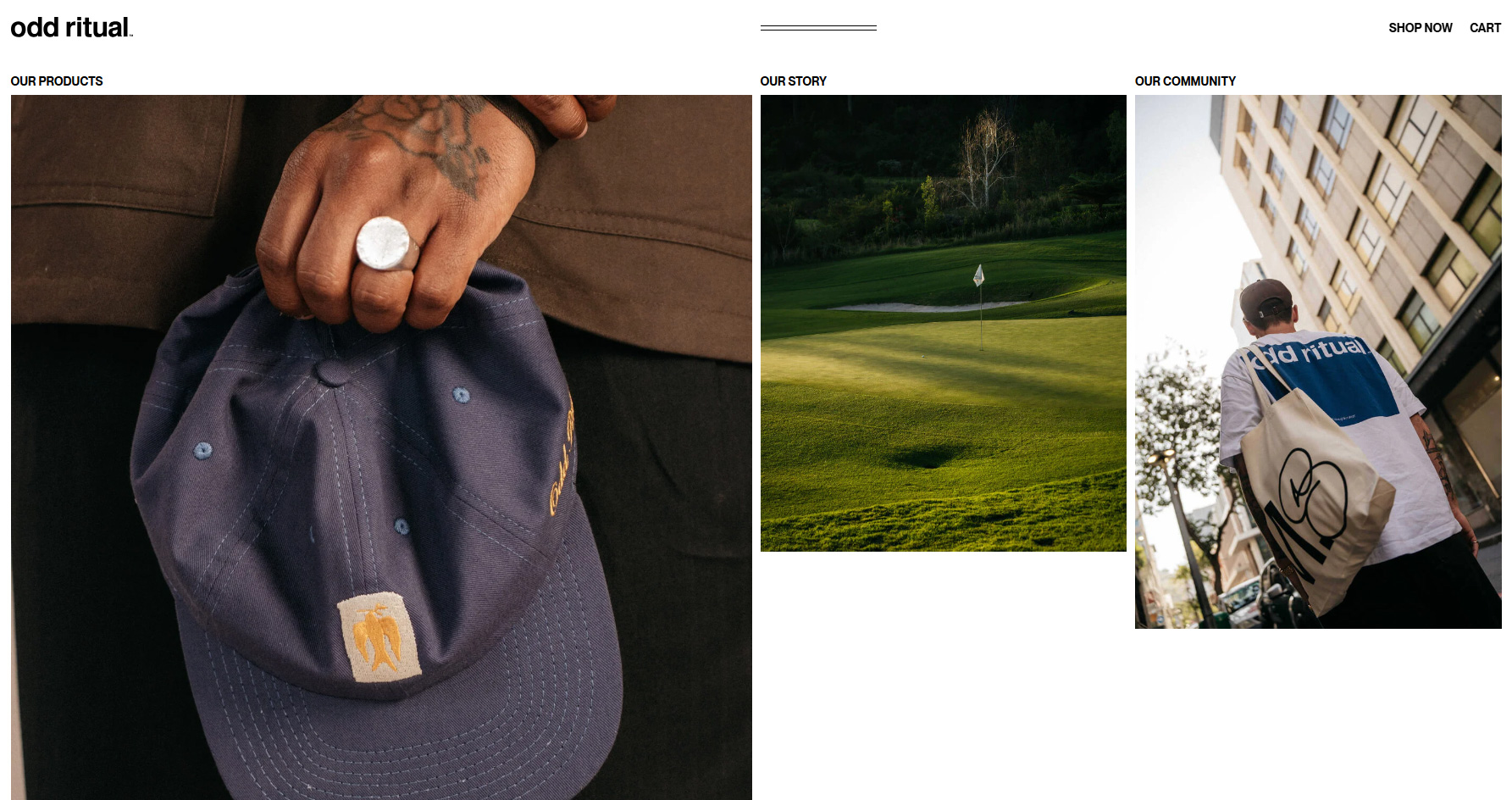 Odd Ritual - Website of the Day