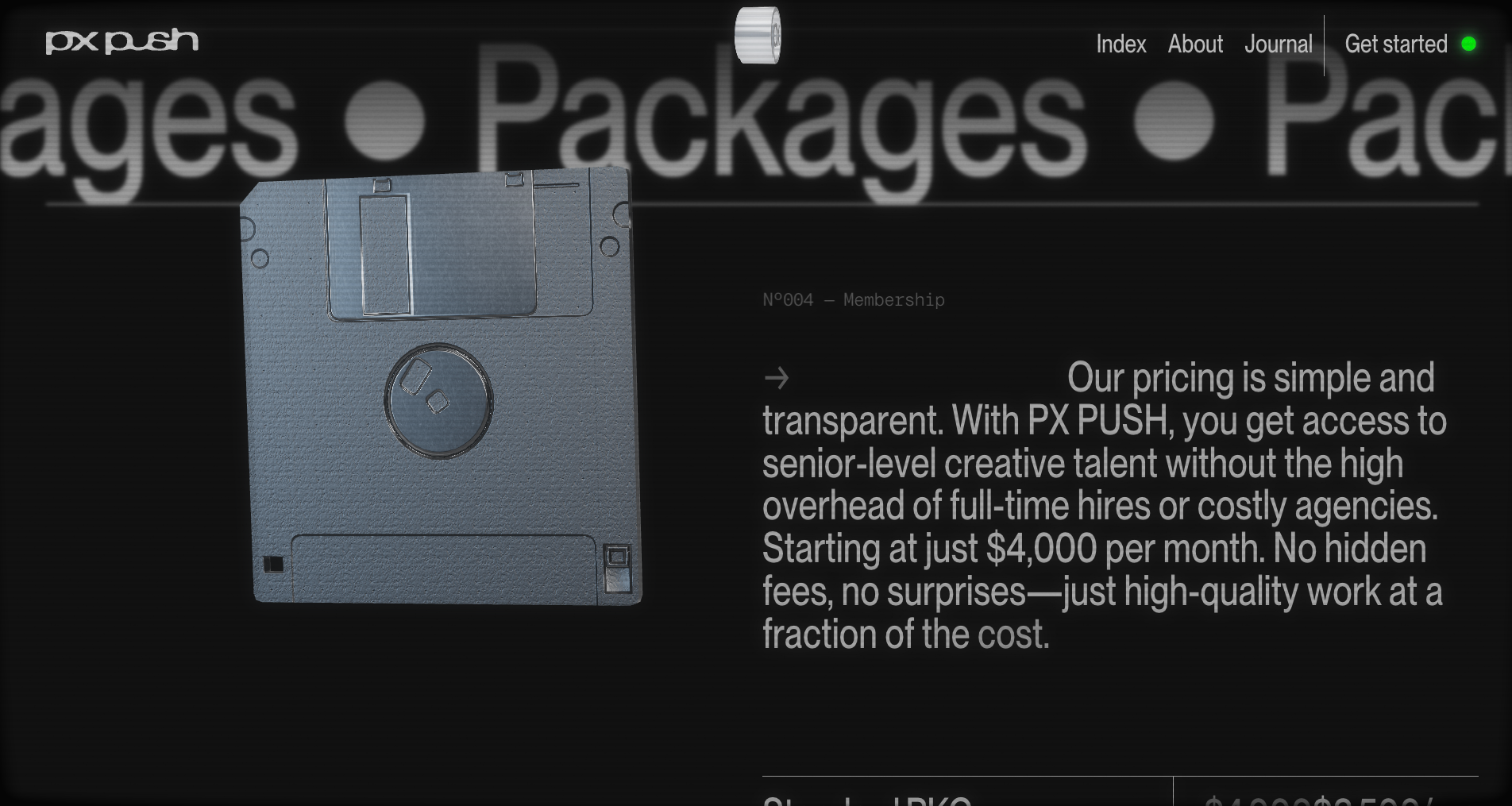 PX PUSH - Website of the Day