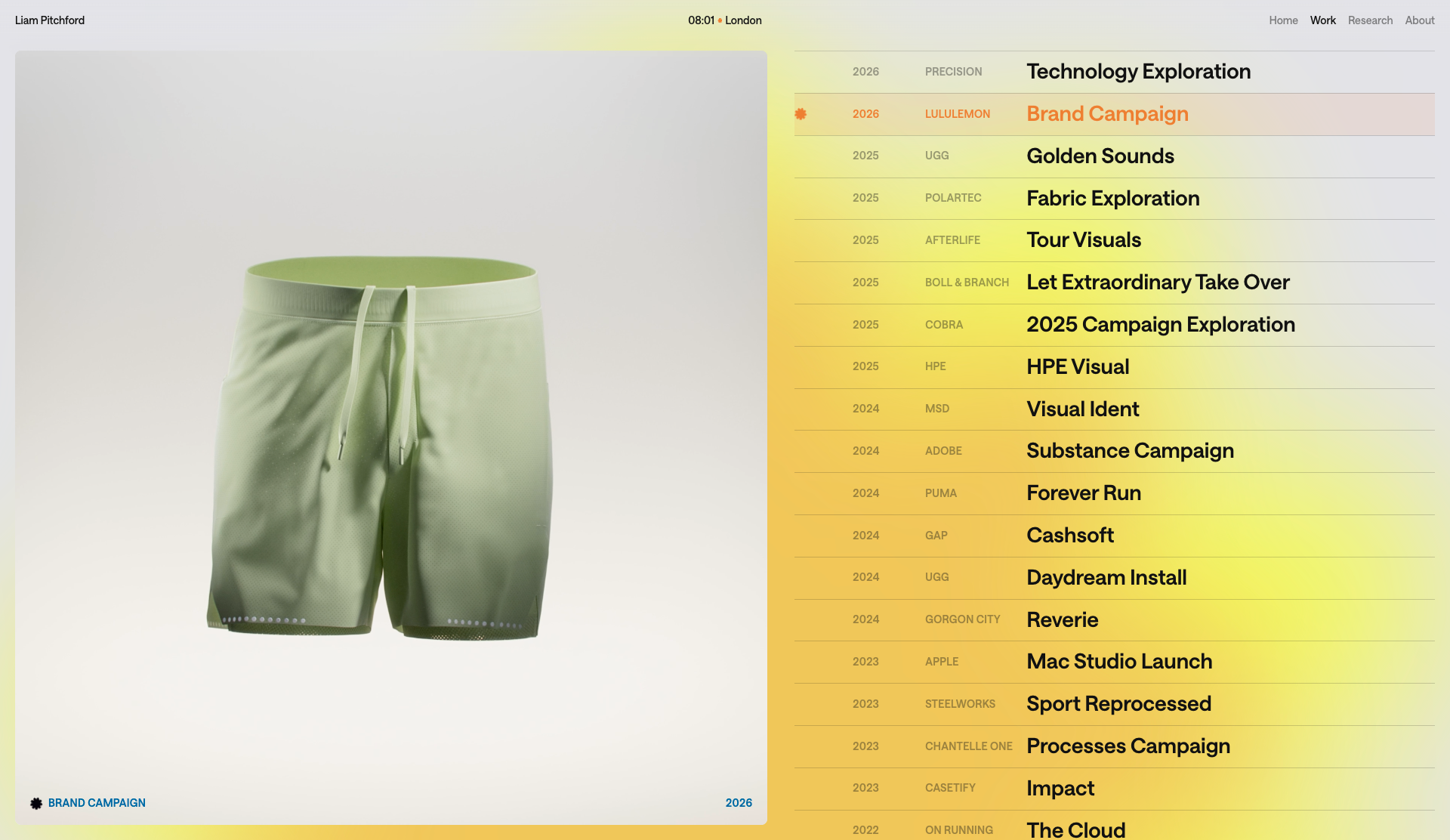 Liam Pitchford - Website of the Day