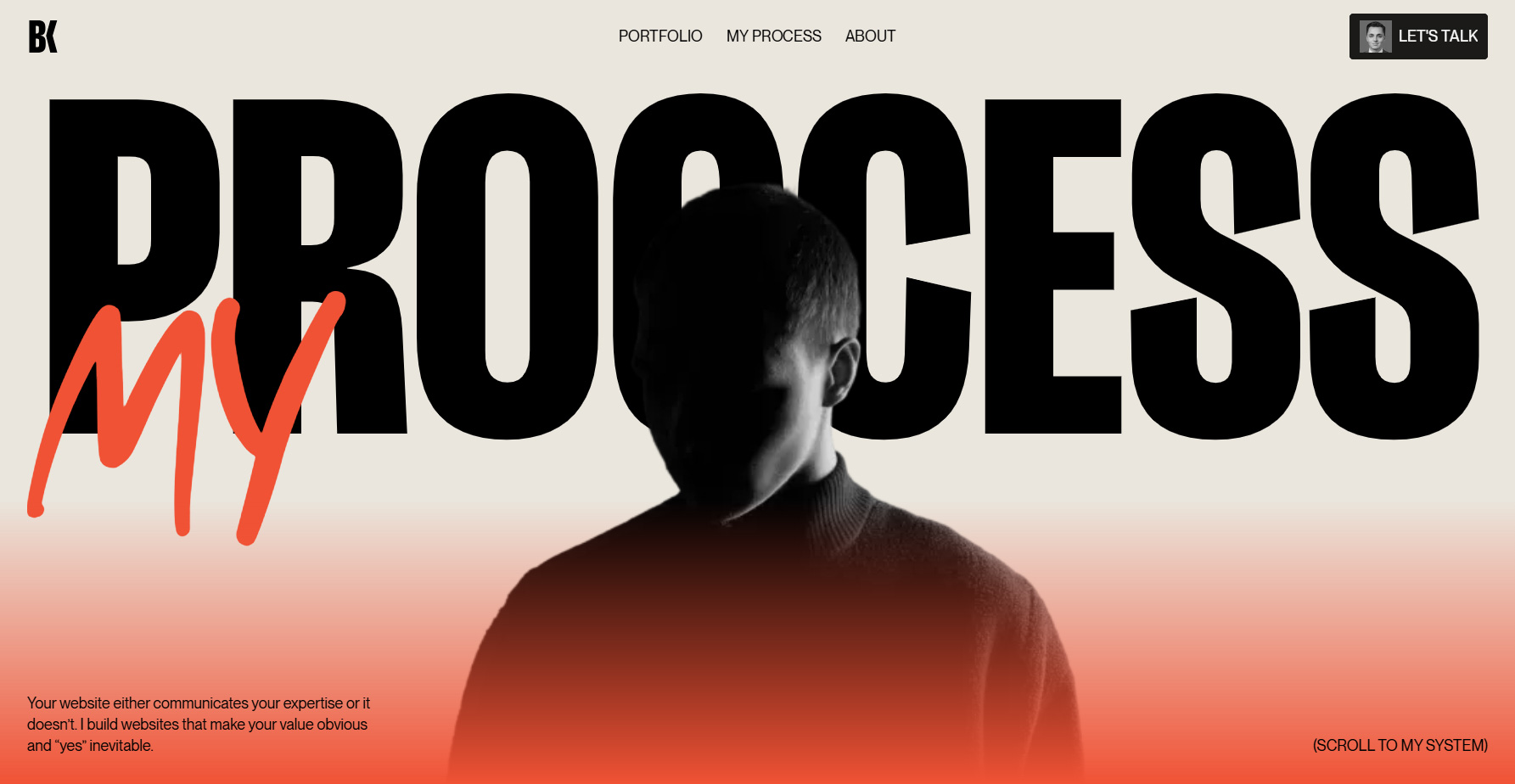 Bogdan Kolomiyets Portfolio - Website of the Day