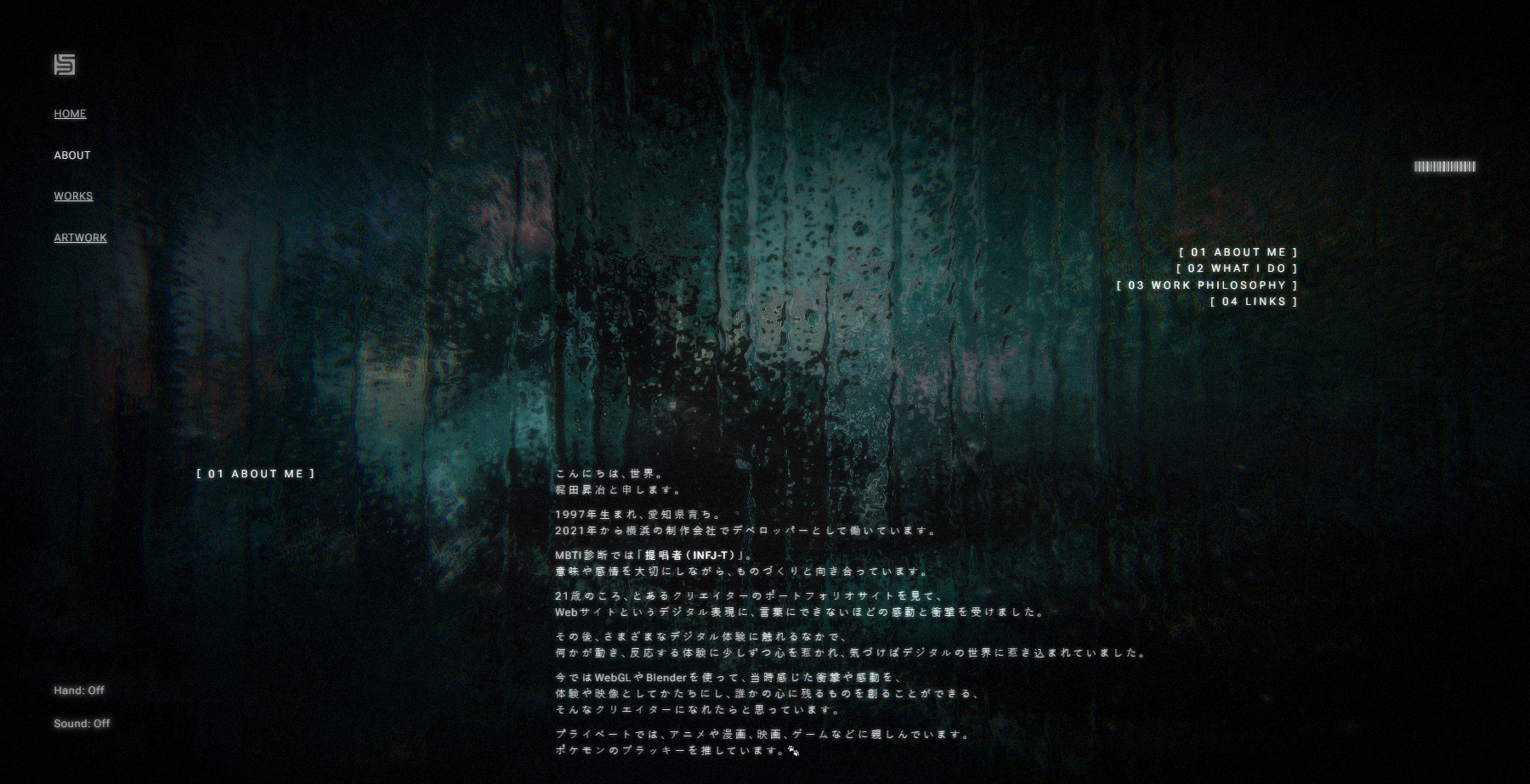 Shoya Kajita – Portfolio - Website of the Day