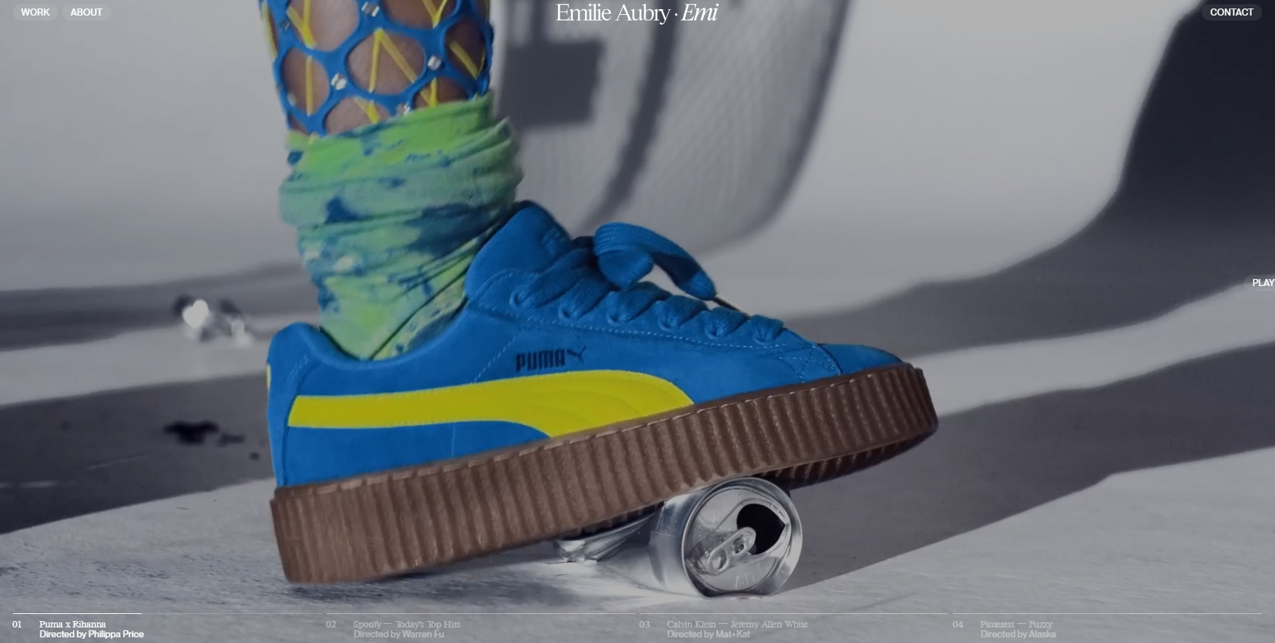 Emilie Aubry - Website of the Day