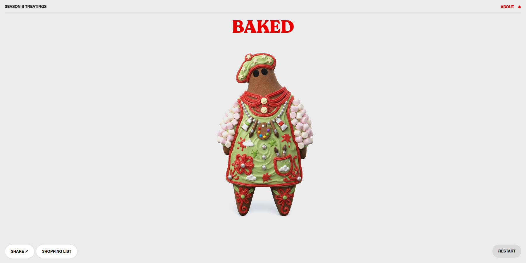 Season's Treatings - Website of the Day