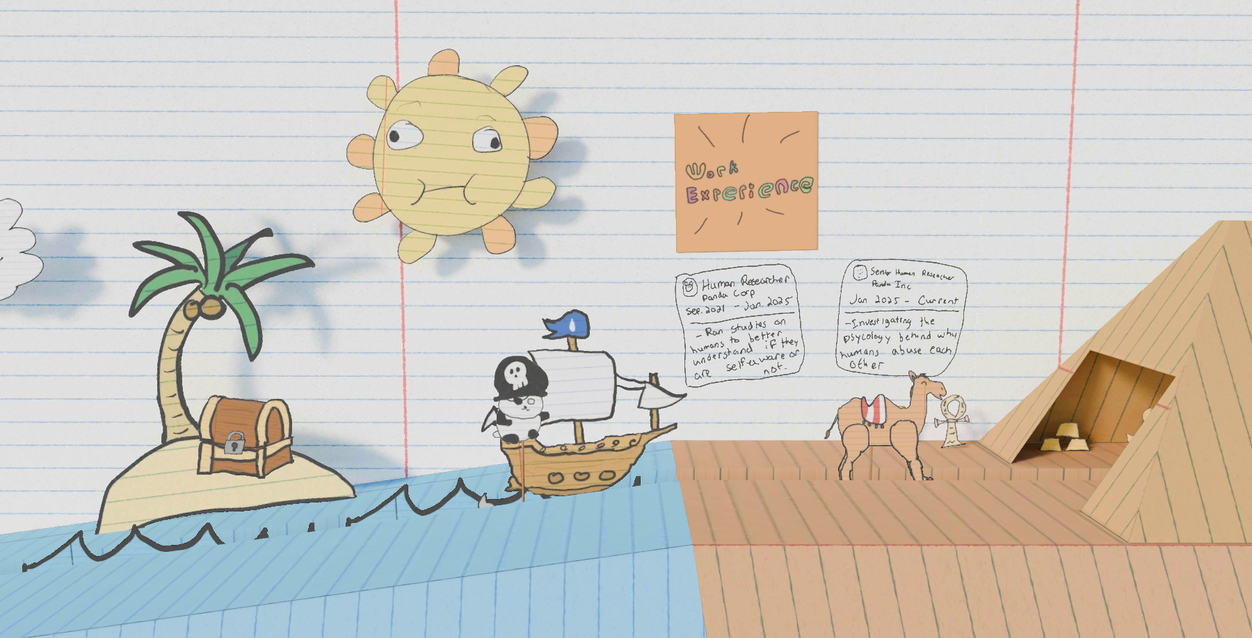 Mr. Panda's Psychologically Safe Portfolio - Website of the Day