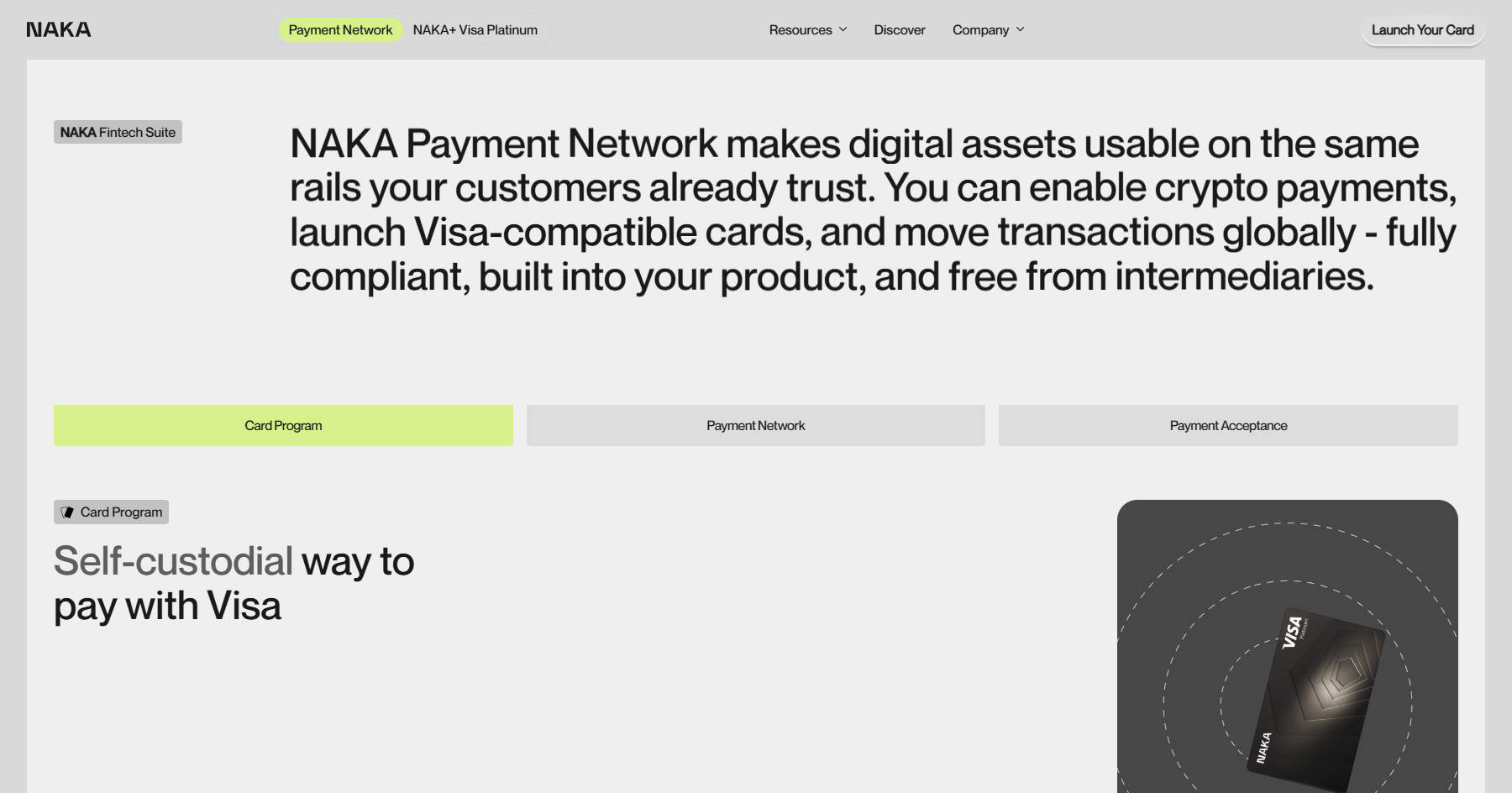NAKA Protocol - Website of the Day