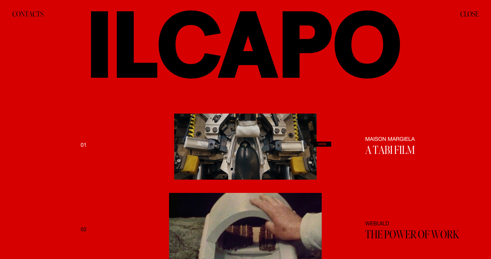 IL CAPO PRODUCTION - Website of the Day