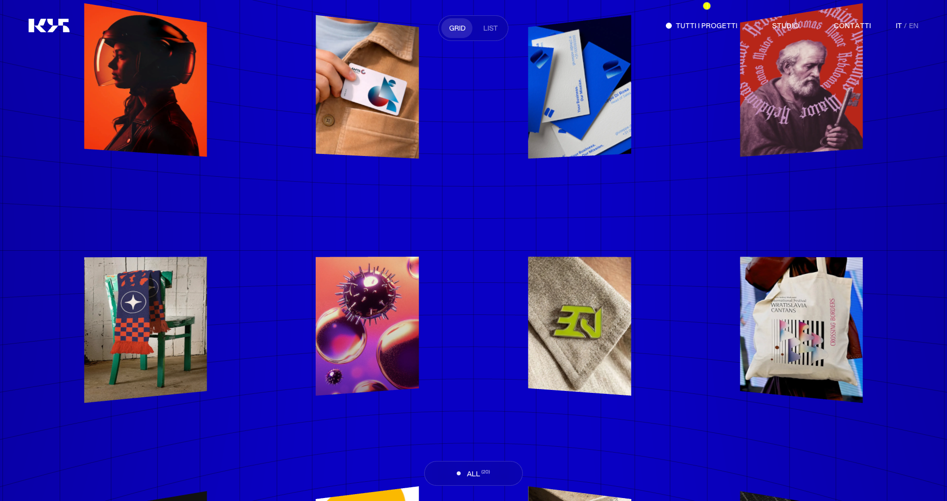 Studio K95 - Website of the Day