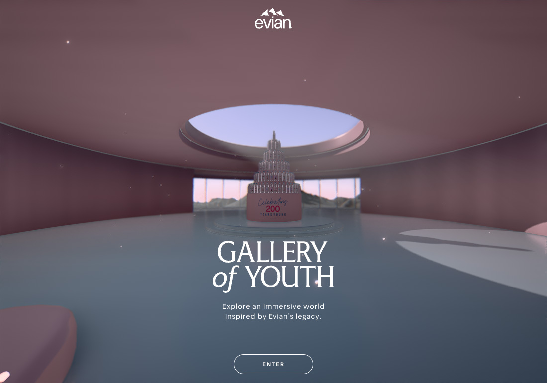 evian Gallery of Youth