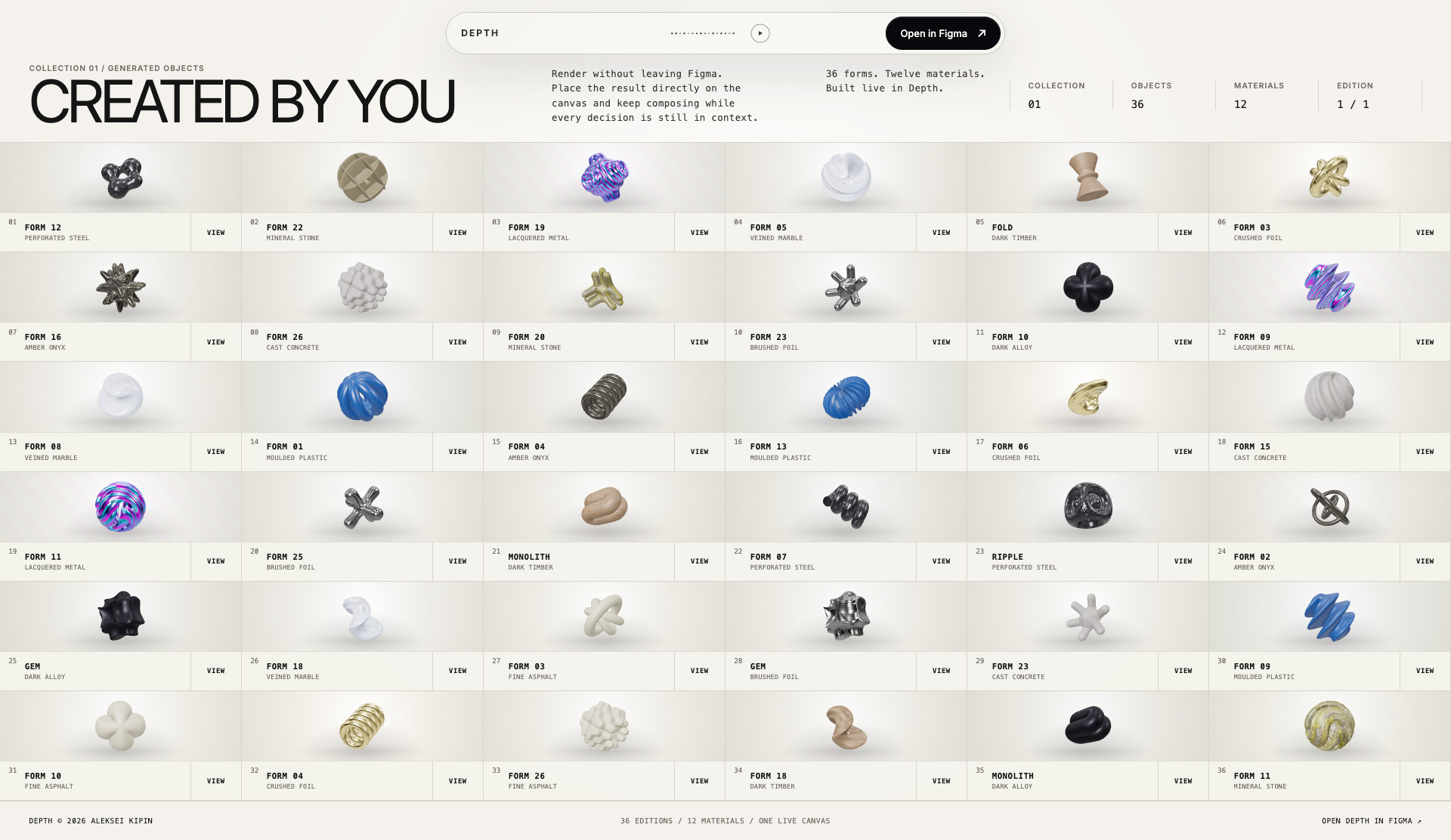Depth -  - Website of the Day