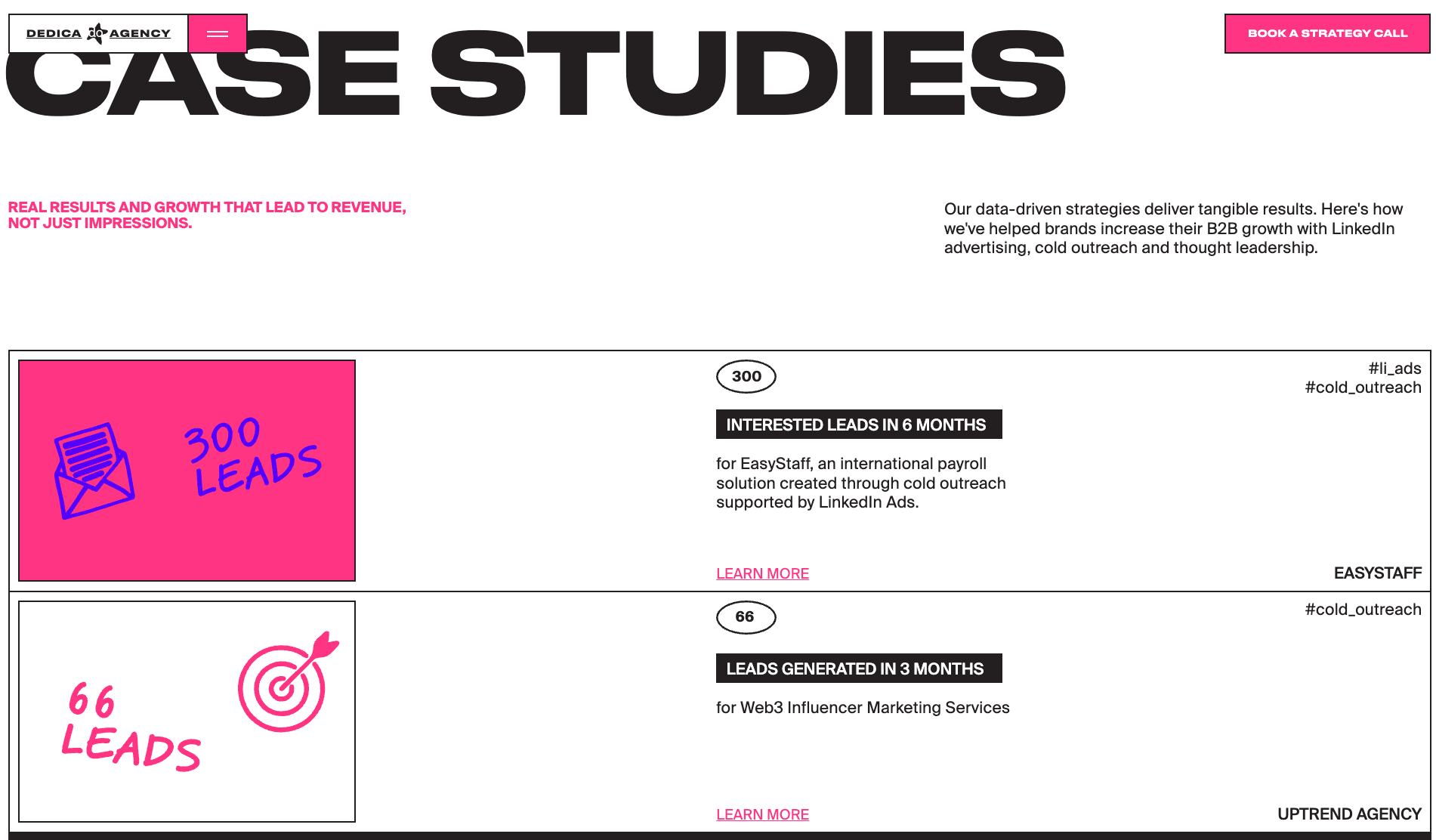 Dedicado Digital Experience - Website of the Day
