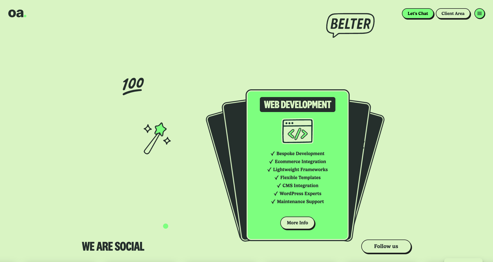 Our Agency - Website of the Day