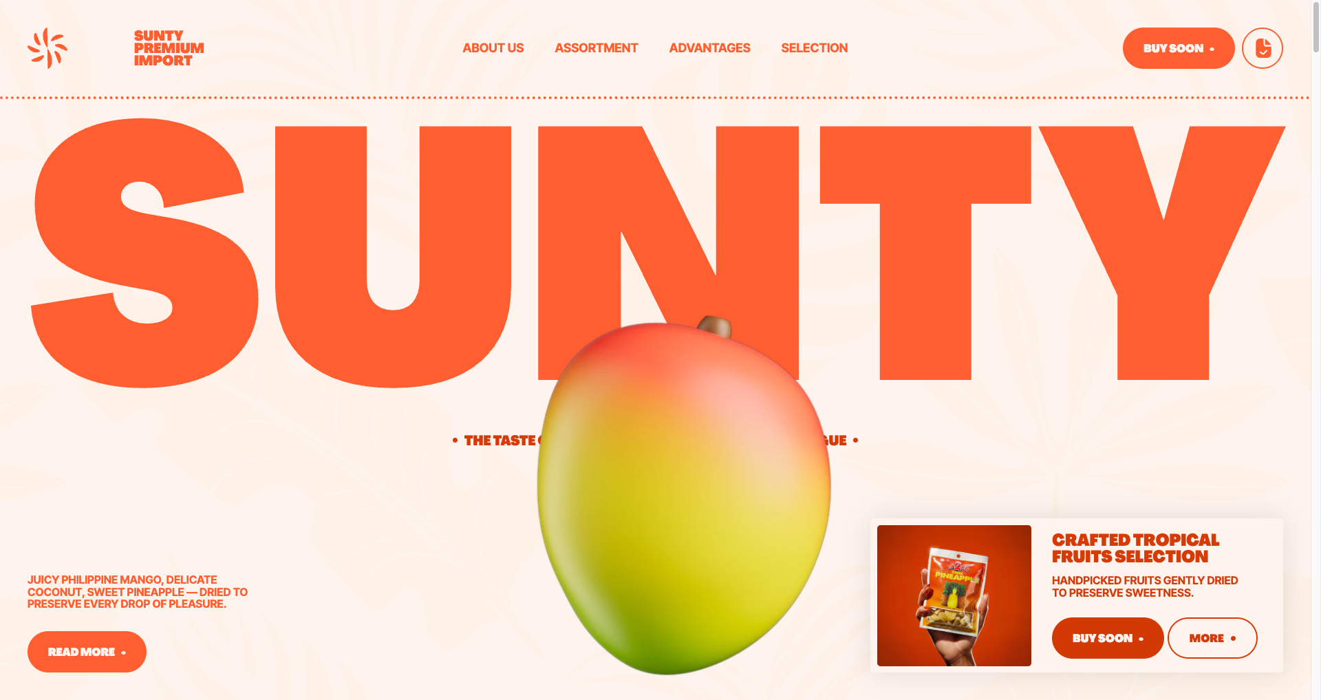 Sunty Fruits - Website of the Day
