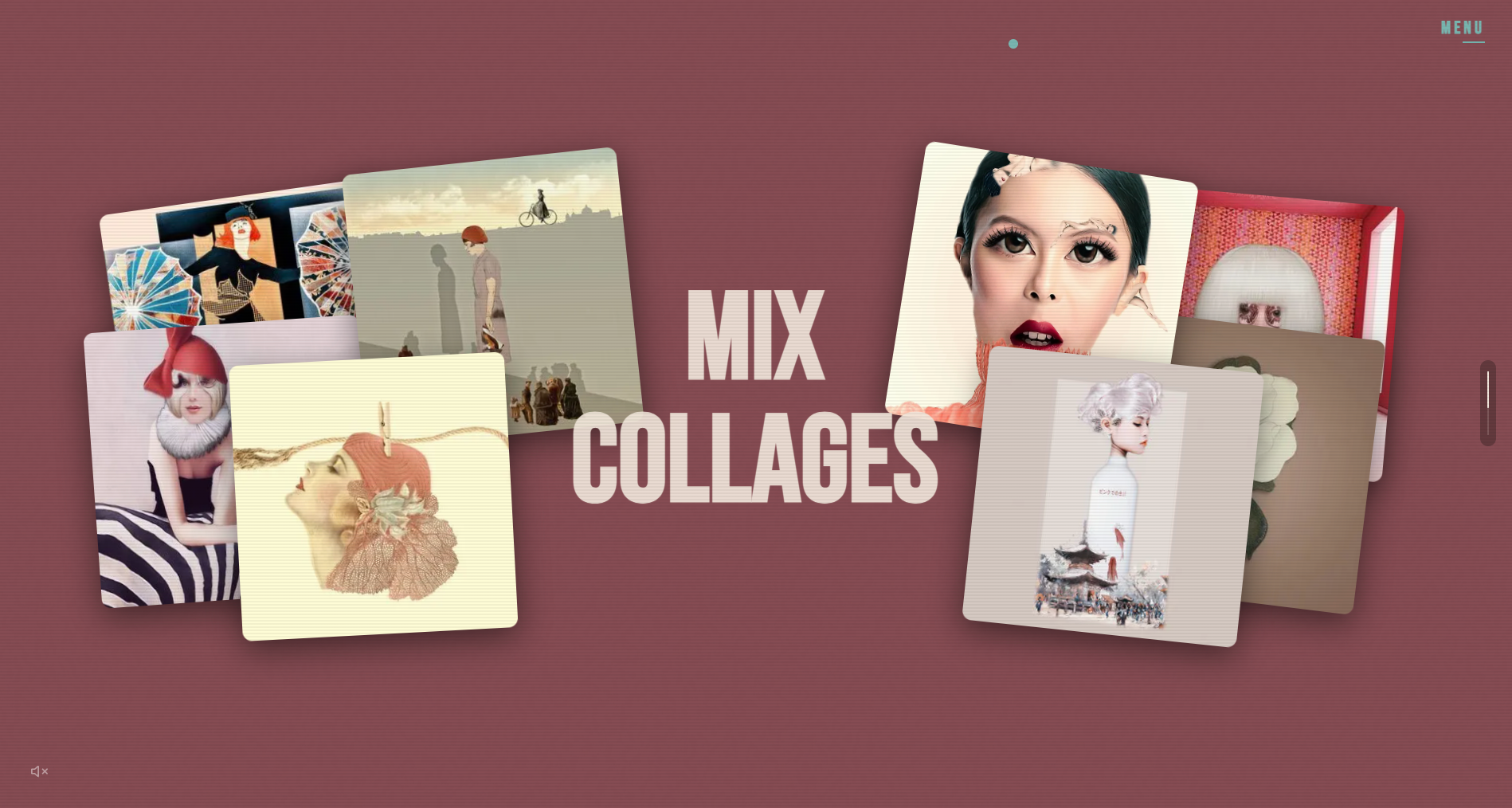 Aralesk — Collage, Art & Fashion - Website of the Day
