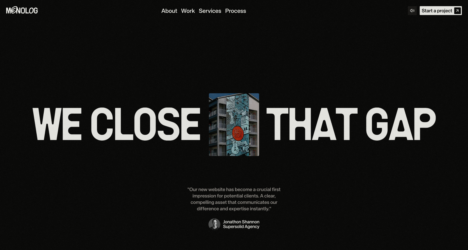 MONOLOG - Website of the Day