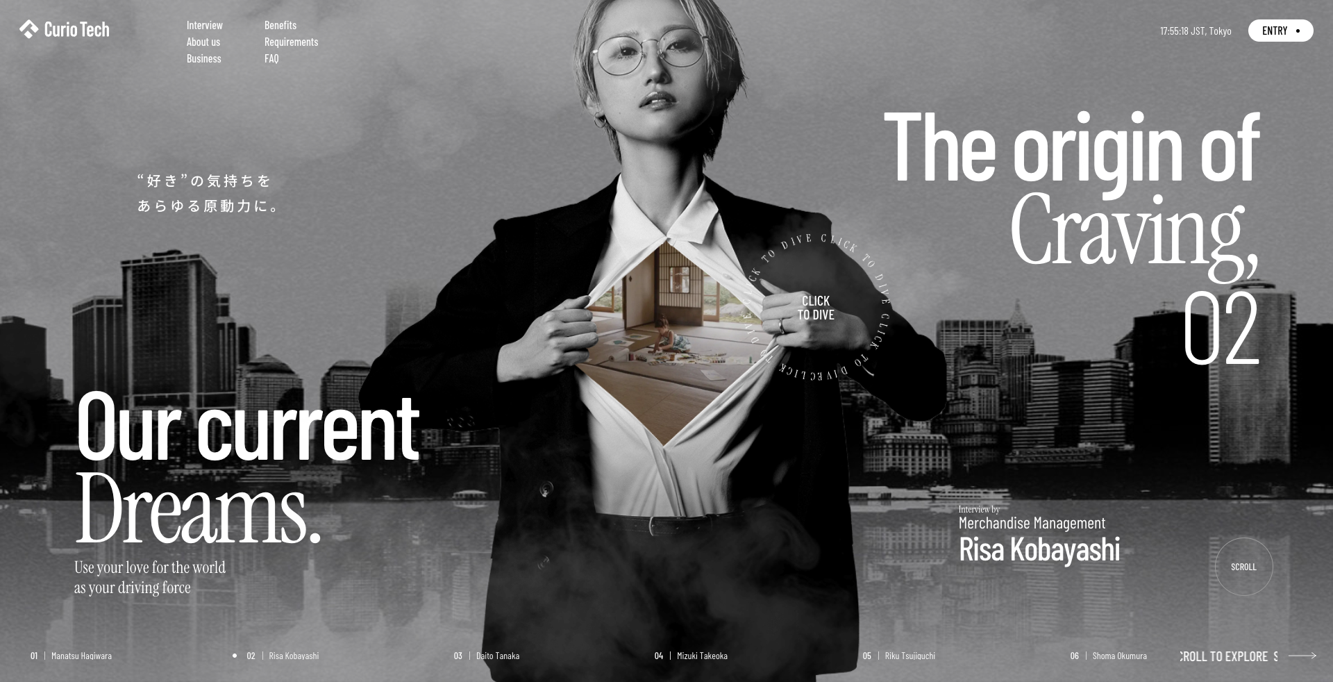 Curio Tech-Careers Website - Website of the Day