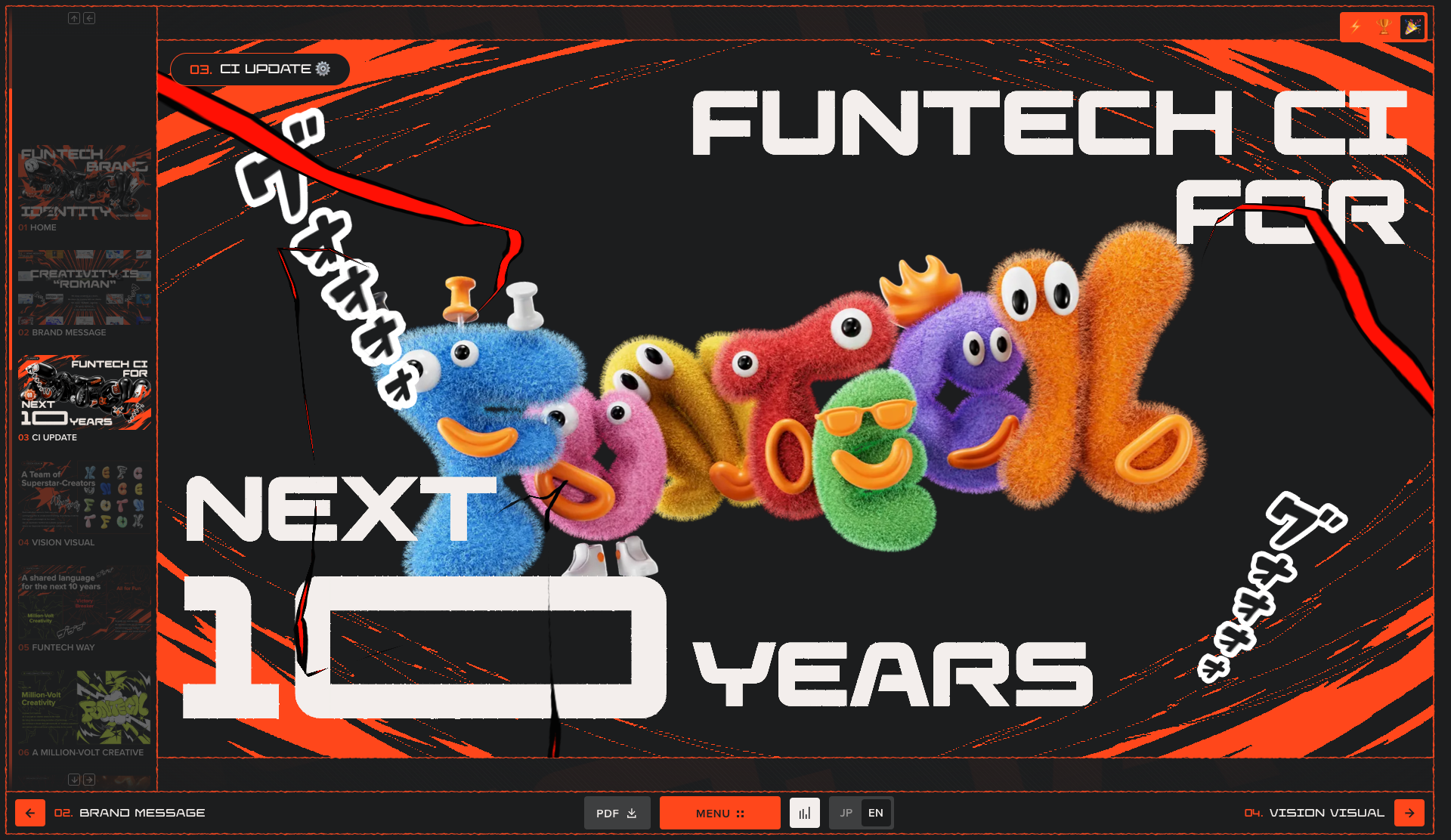 FUNTECH BRAND IDENTITY - Website of the Day