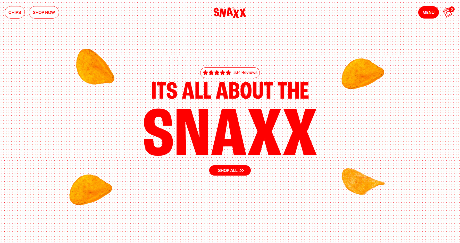 Snaxx Chips - Website of the Day