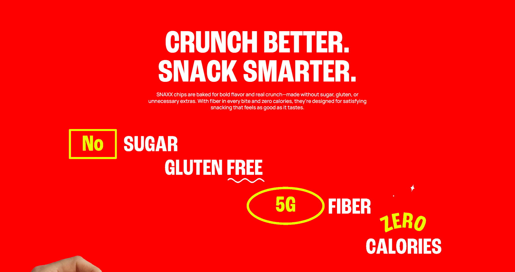 Snaxx Chips - Website of the Day